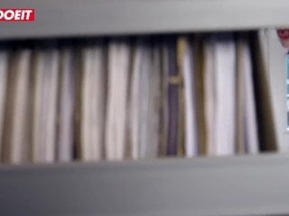 Naughty Secretary Seduces And Fucks Her Co-worker #LETSDOEIT