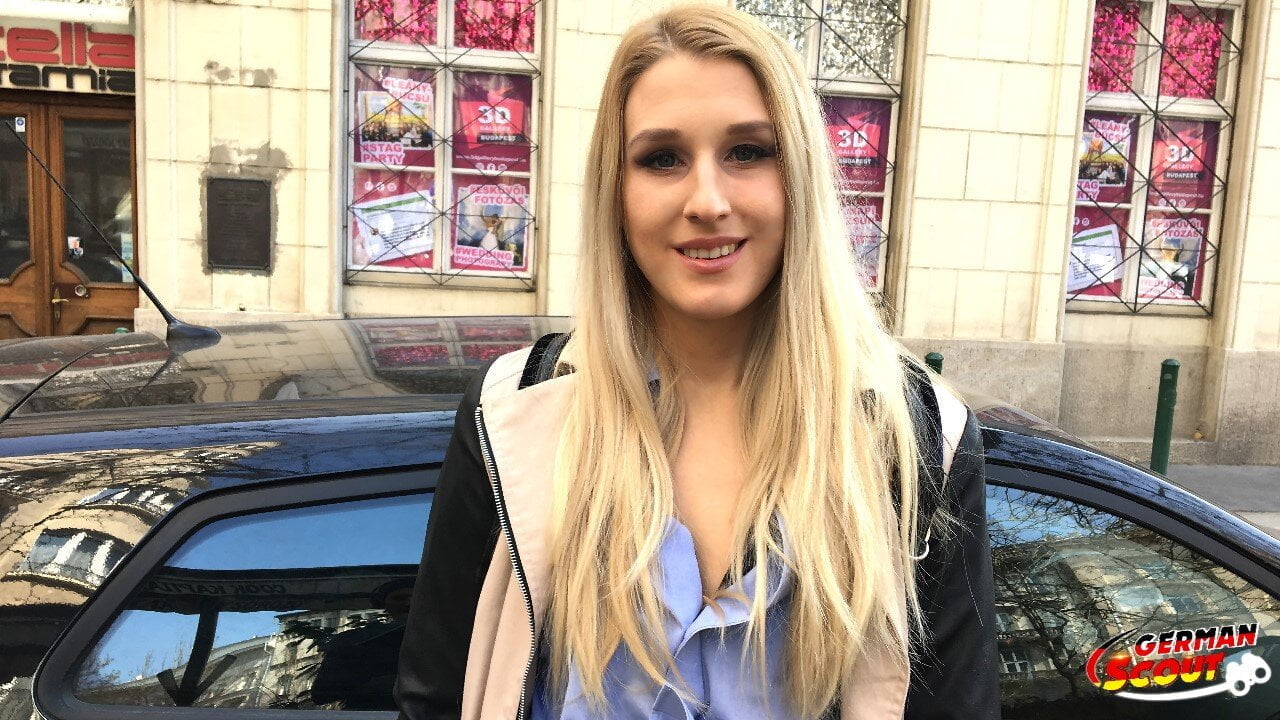GERMAN SCOUT – Blonde Diane ANAL gefickt bei echten Casting