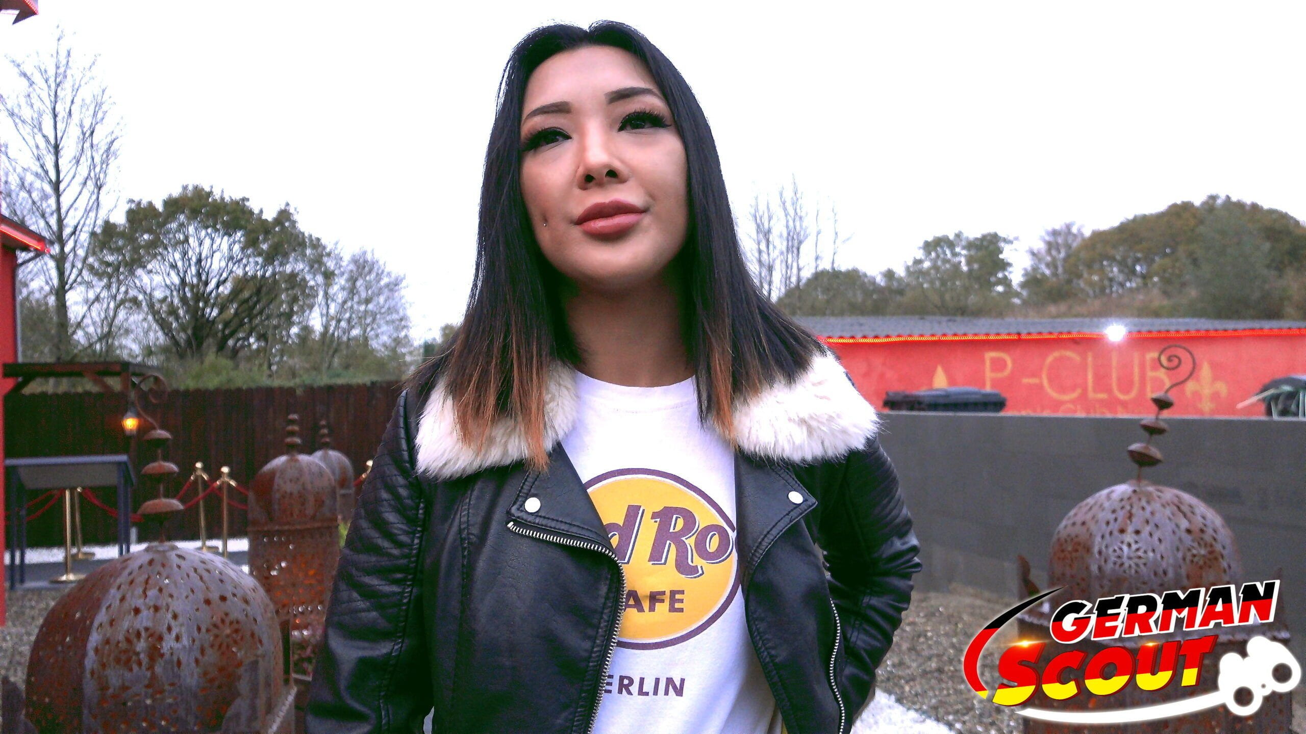 German Scout – Deutsche Asiatin Kitty bei Straßen Casting in Flensburg gefickt