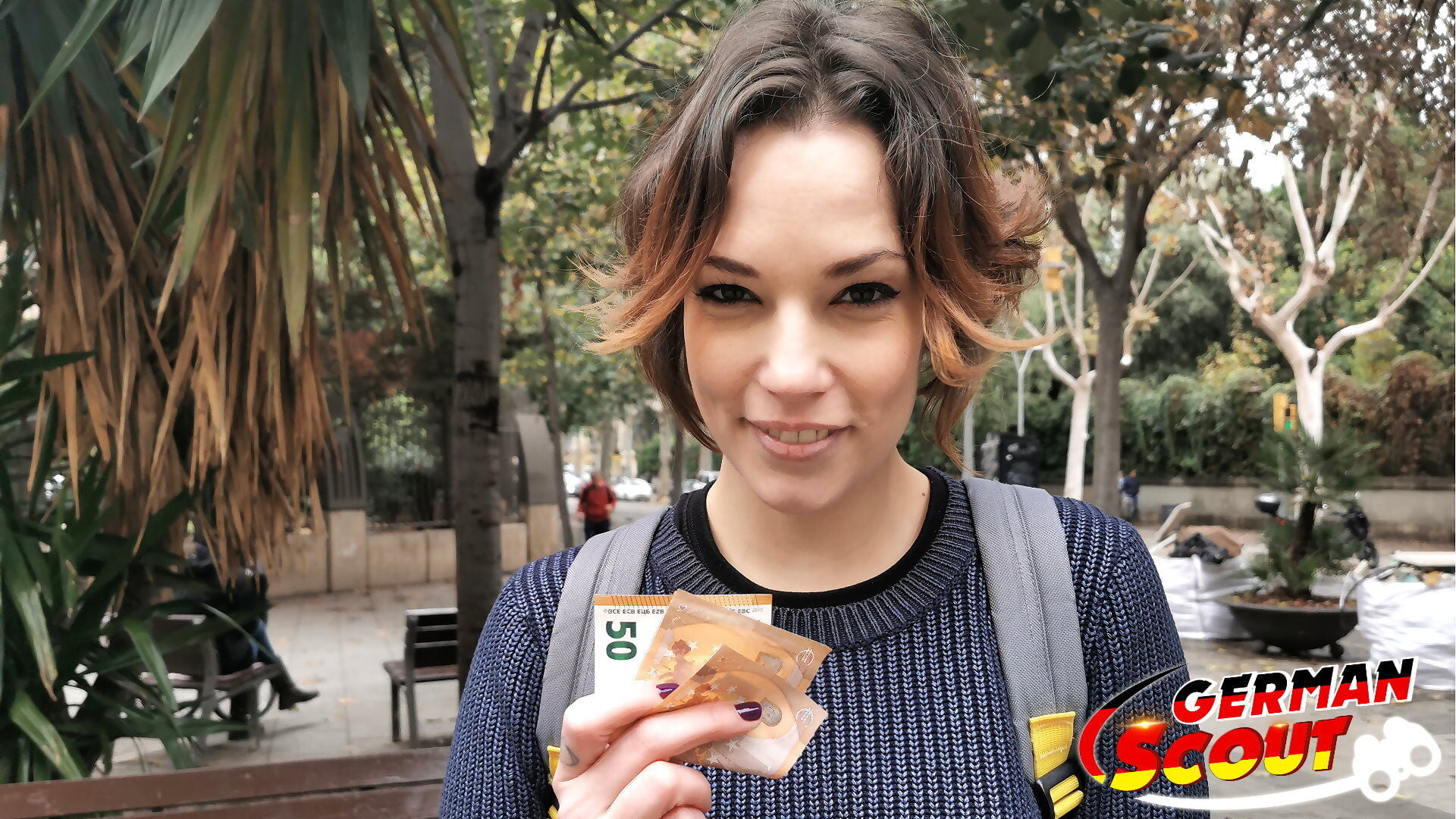 GERMAN SCOUT – Tattoo MILF Siliva bei Straßen Casting für Geld gefickt