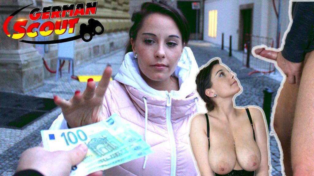 GERMAN SCOUT - Riesen Naturtitten Teen Anabelle bei Straßen Casting gefickt Porno kostenlos XNXX Deutsch