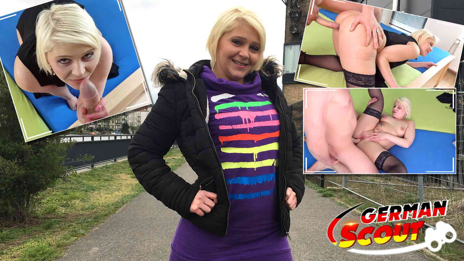 GERMAN SCOUT – Deutsche Mini Hotcore in Berlin abgeschleppt