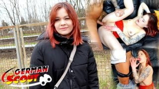 GERMAN SCOUT - Kleine rothaarige Deutsche Lizzy Rose beim Casting Sex Porno kostenlos