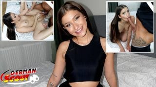 GERMAN SCOUT – Schlanke Sofia Smith mit Mini-Titten beim Casting gefickt
