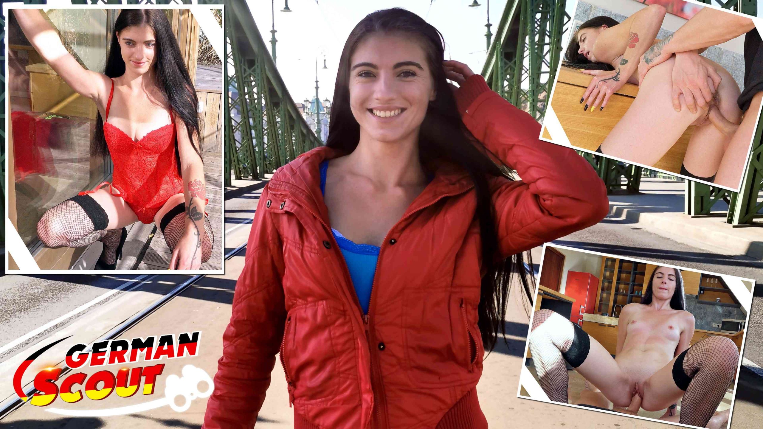 GERMAN SCOUT – Zarte Lana Lenani beim Model Job gefickt