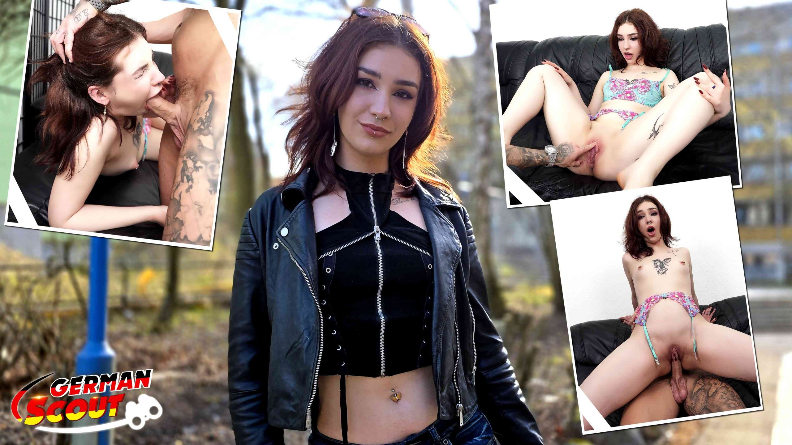 GERMAN SCOUT – Scarlett Spark bei ihrem ersten Porno Casting